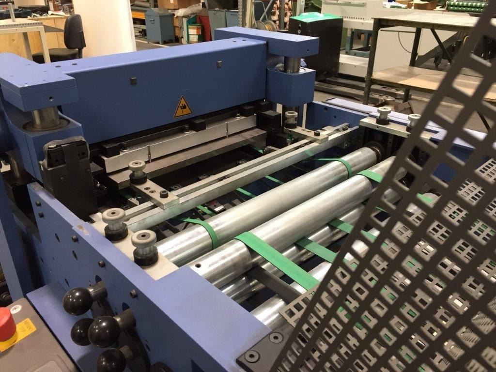 Machine d'impression inline bridge die-cutting machine with feeder and stripping station BOGRAMA BSM 450 basic + UEB 550A + FR550 Servo C: photos 9