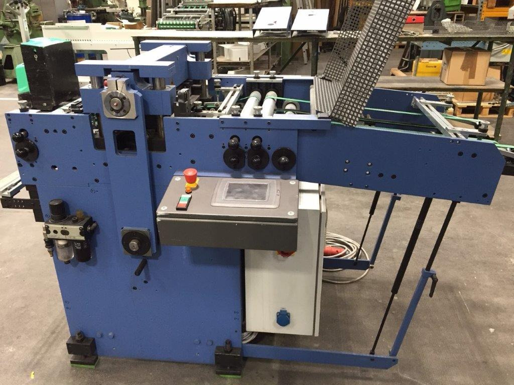 Machine d'impression inline bridge die-cutting machine with feeder and stripping station BOGRAMA BSM 450 basic + UEB 550A + FR550 Servo C: photos 8