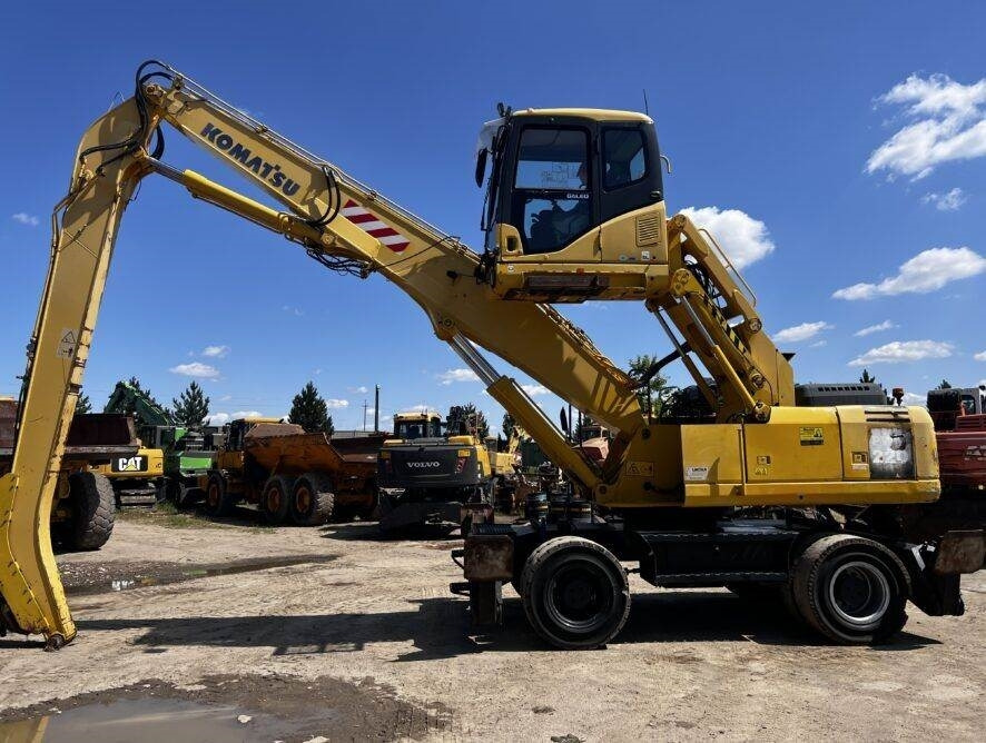 Komatsu PW220MH MH - Pelle de manutention: photos 2 Komatsu PW220MH MH - Pelle de manutention: photos 2