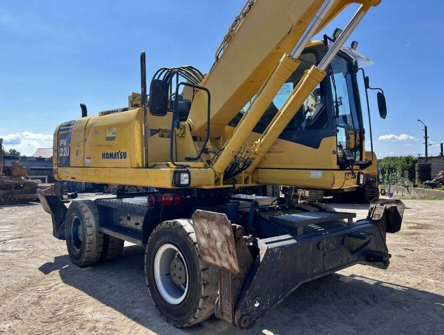 Komatsu PW220MH MH - Pelle de manutention: photos 4 Komatsu PW220MH MH - Pelle de manutention: photos 4