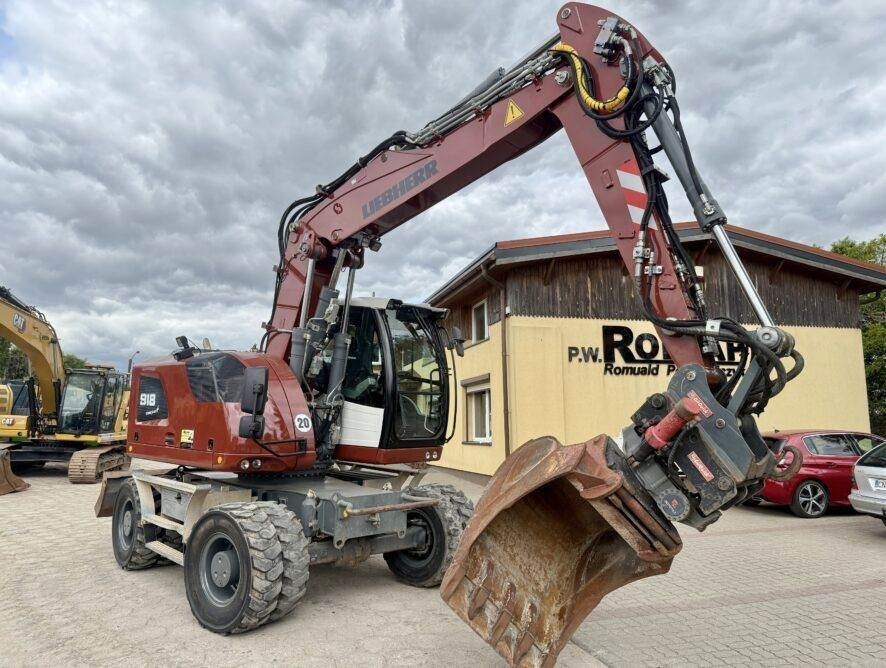 Liebherr A918 Compact - Pelle sur pneus: photos 2 Liebherr A918 Compact - Pelle sur pneus: photos 2