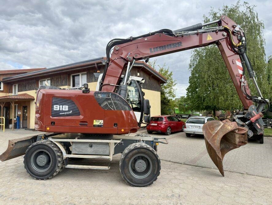 Liebherr A918 Compact - Pelle sur pneus: photos 3 Liebherr A918 Compact - Pelle sur pneus: photos 3