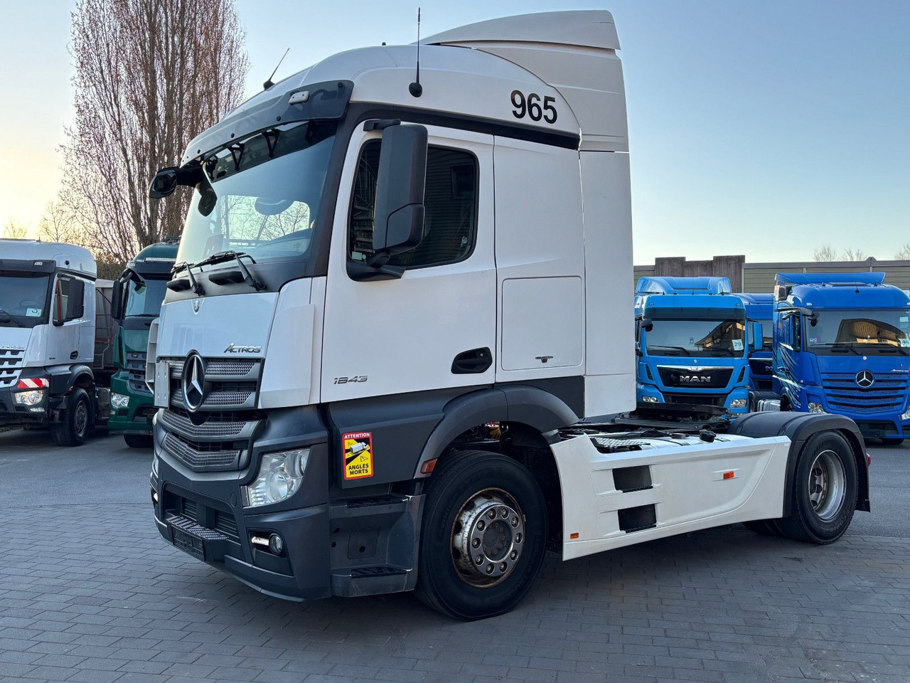 Tracteur routier Mercedes-Benz Actros 1843 1845: photos 6 Tracteur routier Mercedes-Benz Actros 1843 1845: photos 6