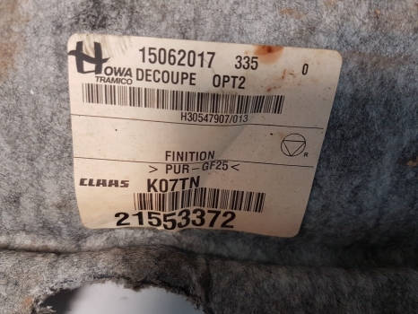 Claas Arion 640, 500, 600 Cmatic, Cab Roof Linen, Panel 0021553371, 21553371 - Cabine et intérieur: photos 5 Claas Arion 640, 500, 600 Cmatic, Cab Roof Linen, Panel 0021553371, 21553371 - Cabine et intérieur: photos 5