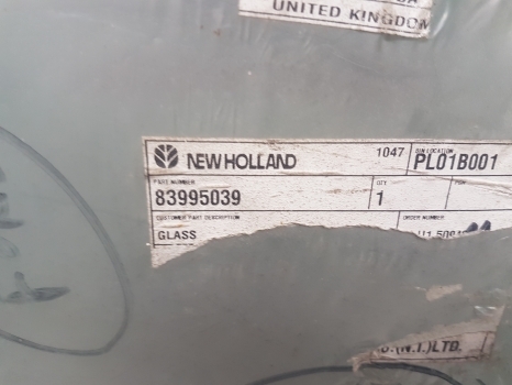 Ford 6640, 7740, 8240, 8340, 7840 Front Window Glass Lhs E9nn9400247ba, 83995039 - Fenêtre et pièces pour Tracteur agricole: photos 3 Ford 6640, 7740, 8240, 8340, 7840 Front Window Glass Lhs E9nn9400247ba, 83995039 - Fenêtre et pièces pour Tracteur agricole: photos 3