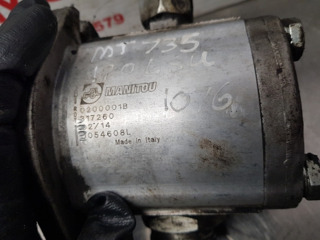 Manitou Mlt735-120 Lsu Hydraulic Pump 317260, 0200001b - Pompe hydraulique: photos 3 Manitou Mlt735-120 Lsu Hydraulic Pump 317260, 0200001b - Pompe hydraulique: photos 3