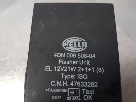 New Holland T5.95, T4, T5, T7000, T8, T9 Flasher Unit 47633262, 87577636 - Système électrique pour Machine agricole: photos 4 New Holland T5.95, T4, T5, T7000, T8, T9 Flasher Unit 47633262, 87577636 - Système électrique pour Machine agricole: photos 4
