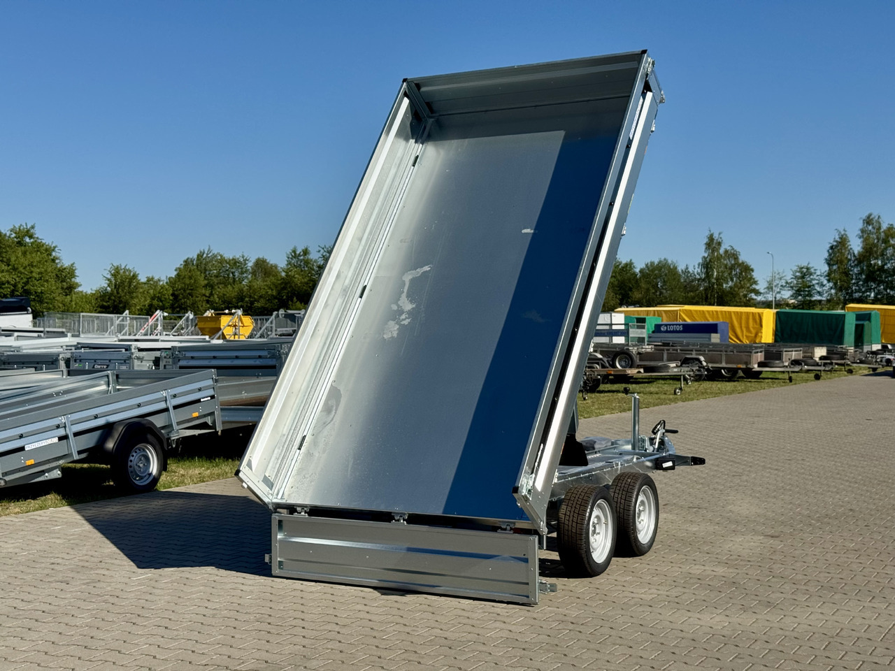 Remorque benne neuf BRENDERUP BT4310STB2700 + najazdy ALU | 308 x 168 cm | 2700kg: photos 14