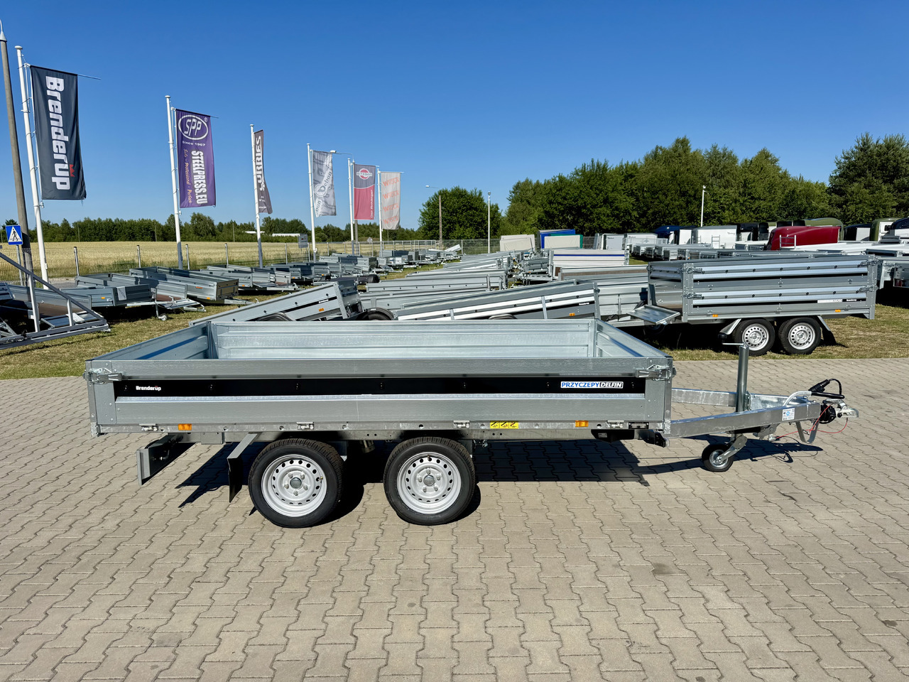 BRENDERUP BT4310STB2700 + najazdy ALU | 308 x 168 cm | 2700kg - Remorque benne: photos 5 BRENDERUP BT4310STB2700 + najazdy ALU | 308 x 168 cm | 2700kg - Remorque benne: photos 5