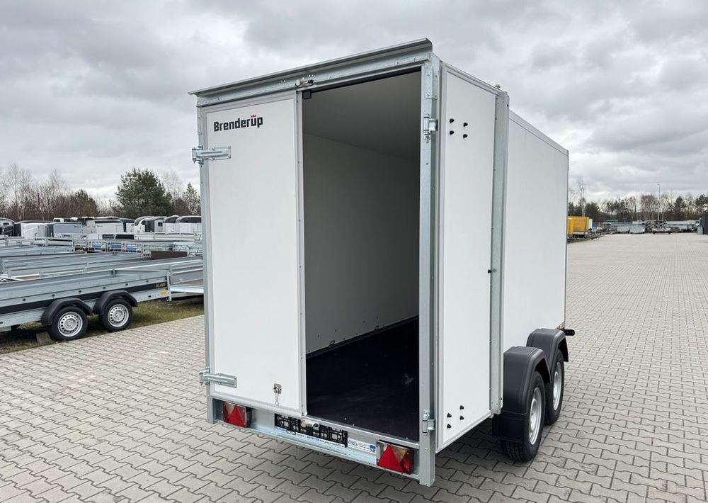 Remorque fourgon neuf BRENDERUP Cargo 7350 TBD drzwi 350x155x185 cm: photos 20