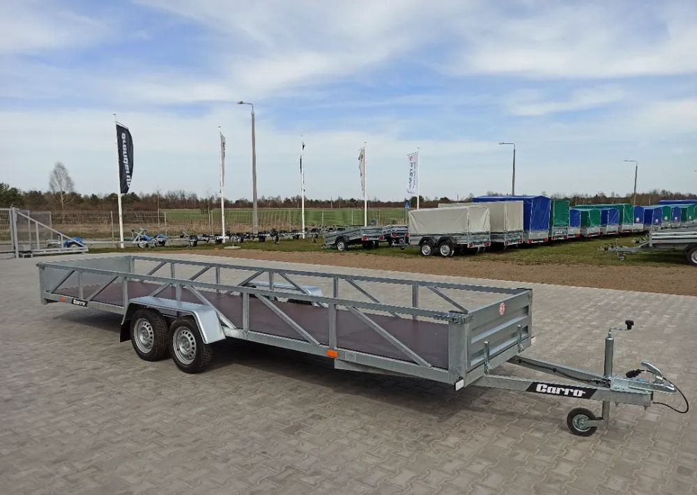 CARRO dłużyca ramowa 612x123 cm, 750 kg - Remorque plateau: photos 1 CARRO dłużyca ramowa 612x123 cm, 750 kg - Remorque plateau: photos 1