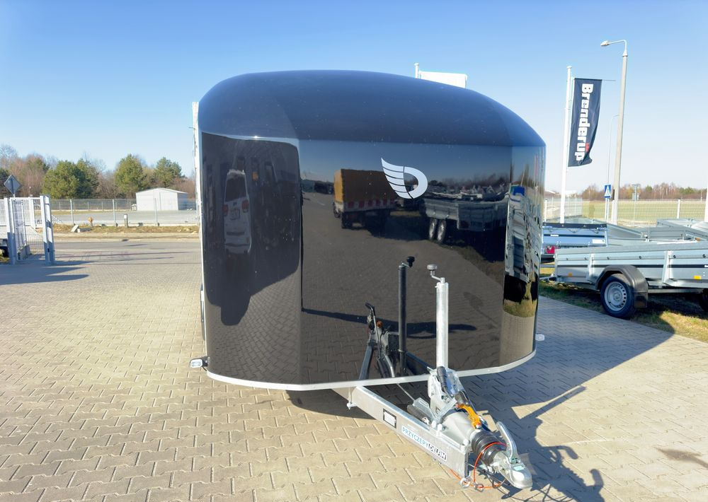 Remorque porte-voitures neuf DEBON Debon C2000 - zamknięta przyczepa do przewozu aut, 550 x 215 cm, 3500kg, felgi ALU, wciągarka elektryczna: photos 12