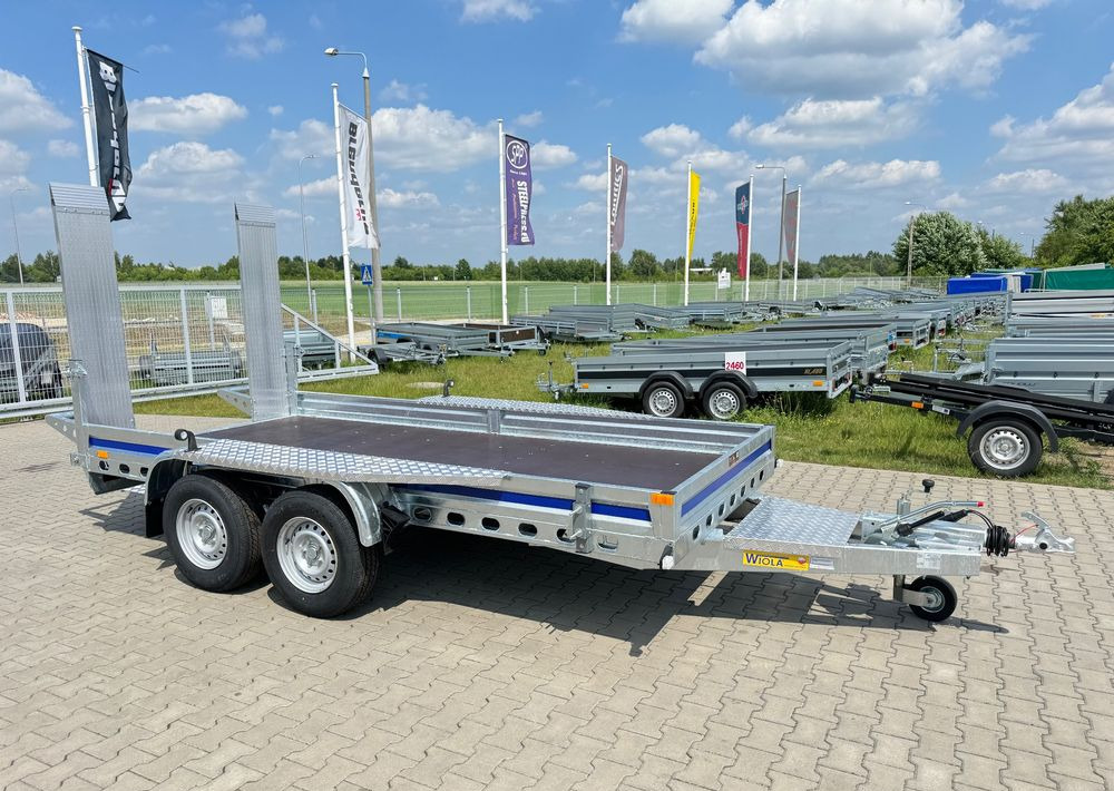 WIOLA Wiola B3540 | 400x172 cm | 3500 kg - przyczepa koparkowa - Remorque porte engin: photos 1 WIOLA Wiola B3540 | 400x172 cm | 3500 kg - przyczepa koparkowa - Remorque porte engin: photos 1