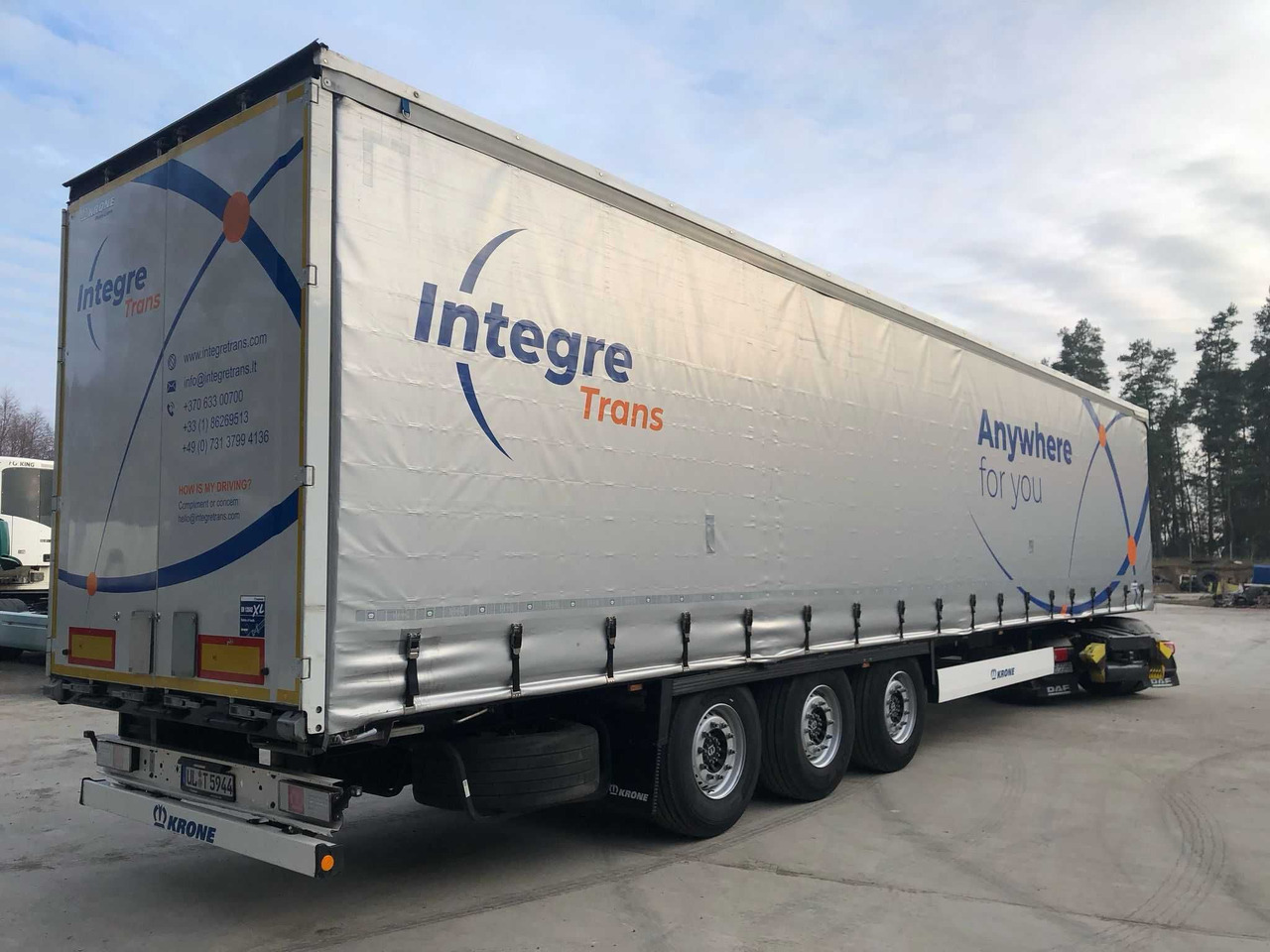 Krone 2023 rok, 93 m3,waga 6200 kg,Certyfikat XL, Multilock, z Niemiec - Semi-remorque rideaux coulissants: photos 3 Krone 2023 rok, 93 m3,waga 6200 kg,Certyfikat XL, Multilock, z Niemiec - Semi-remorque rideaux coulissants: photos 3