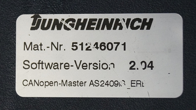 Jungheinrich 51206665 | Rij/hef regeling Drive/lift controller AS2409 i S Index - Bloc de gestion pour Matériel de manutention: photos 3 Jungheinrich 51206665 | Rij/hef regeling Drive/lift controller AS2409 i S Index - Bloc de gestion pour Matériel de manutention: photos 3