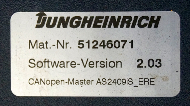 Jungheinrich 51206665 | Rij/hef regeling Drive/lift controller AS2409 i S Index - Bloc de gestion pour Matériel de manutention: photos 3 Jungheinrich 51206665 | Rij/hef regeling Drive/lift controller AS2409 i S Index - Bloc de gestion pour Matériel de manutention: photos 3