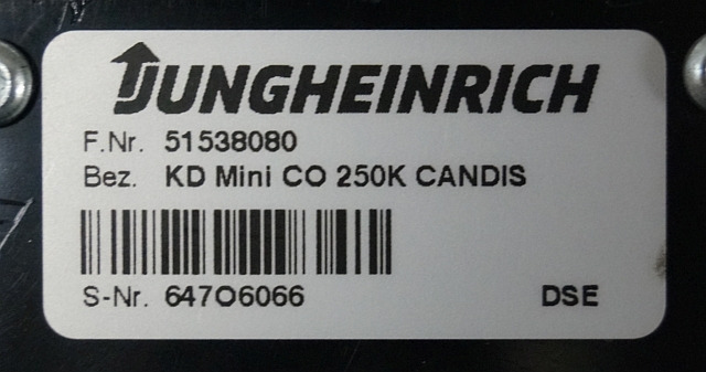 Jungheinrich 51538080 | Battery/hour indicator KD mini CO 250K candis sn. 647O60 - Panel de instrumentos pour Matériel de manutention: photos 3 Jungheinrich 51538080 | Battery/hour indicator KD mini CO 250K candis sn. 647O60 - Panel de instrumentos pour Matériel de manutention: photos 3