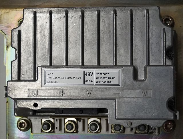 Still 20220037 | Controller set Lac1 sw. Bas V0.09 Betr V0,29 48V/600A Sn. 6DE04 - Bloc de gestion pour Matériel de manutention: photos 5 Still 20220037 | Controller set Lac1 sw. Bas V0.09 Betr V0,29 48V/600A Sn. 6DE04 - Bloc de gestion pour Matériel de manutention: photos 5