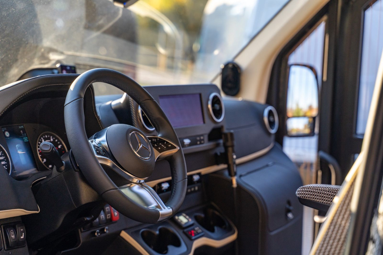 Minibus, Transport de personnes Mercedes-Benz Sprinter 519 LUXURY Tourist Bus with XXL Trunk: photos 29