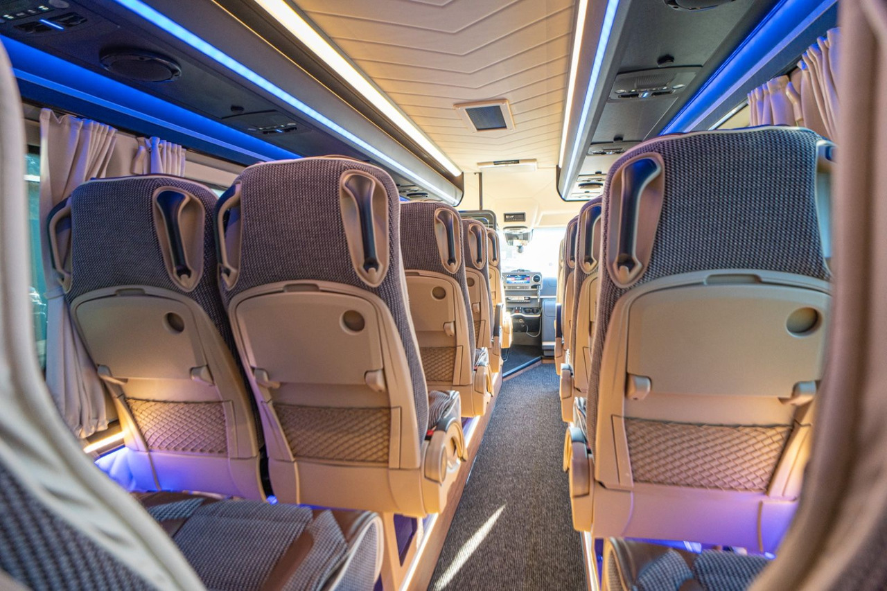 Minibus, Transport de personnes Mercedes-Benz Sprinter 519 LUXURY Tourist Bus with XXL Trunk: photos 18