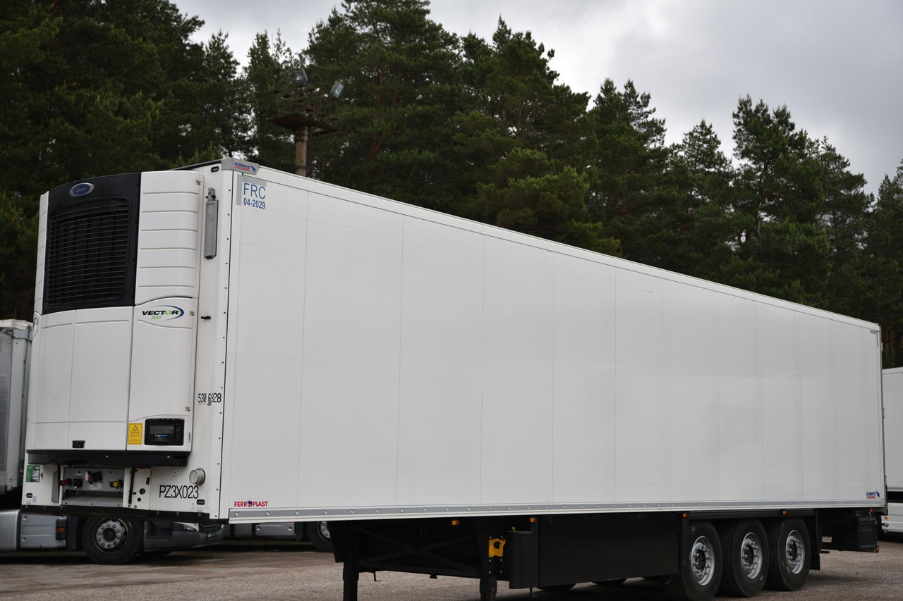 Schmitz Cargobull SKO FP 60 Carrier Vector 1550 - Semi-remorque frigorifique: photos 1 Schmitz Cargobull SKO FP 60 Carrier Vector 1550 - Semi-remorque frigorifique: photos 1