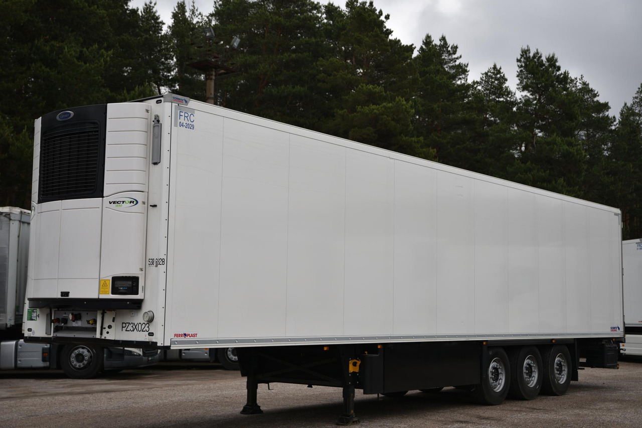 Schmitz Cargobull SKO FP 60 Carrier Vector 1550 - Semi-remorque frigorifique: photos 1 Schmitz Cargobull SKO FP 60 Carrier Vector 1550 - Semi-remorque frigorifique: photos 1