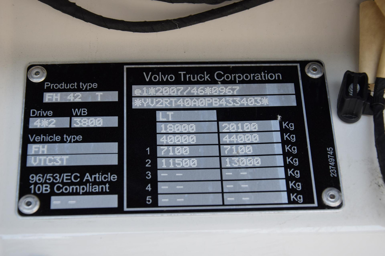 Tracteur routier Volvo FH 500 Globetrotter XL: photos 18