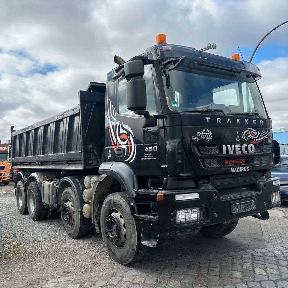 Iveco Trakker 450 • Meiller • Wywrotka Trójstronna • Bordmatik • 8x4 • Euro 5 • - Camion benne: photos 3 Iveco Trakker 450 • Meiller • Wywrotka Trójstronna • Bordmatik • 8x4 • Euro 5 • - Camion benne: photos 3