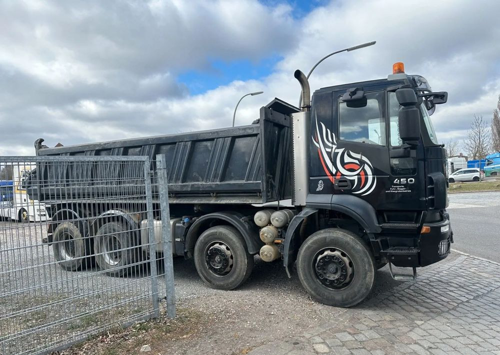 Iveco Trakker 450 • Meiller • Wywrotka Trójstronna • Bordmatik • 8x4 • Euro 5 • - Camion benne: photos 2 Iveco Trakker 450 • Meiller • Wywrotka Trójstronna • Bordmatik • 8x4 • Euro 5 • - Camion benne: photos 2