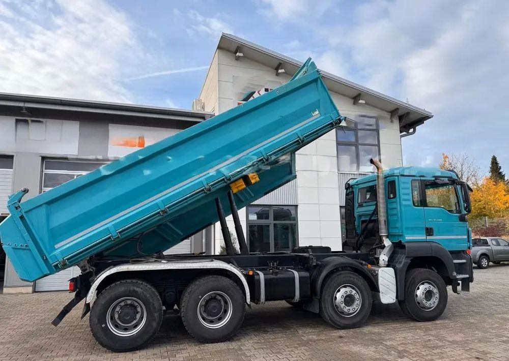 MAN TGS 35.440 / Meiller 3-stronny wywrotka / Bordmatik / 8x4 / Euro5 - Camion benne: photos 4 MAN TGS 35.440 / Meiller 3-stronny wywrotka / Bordmatik / 8x4 / Euro5 - Camion benne: photos 4