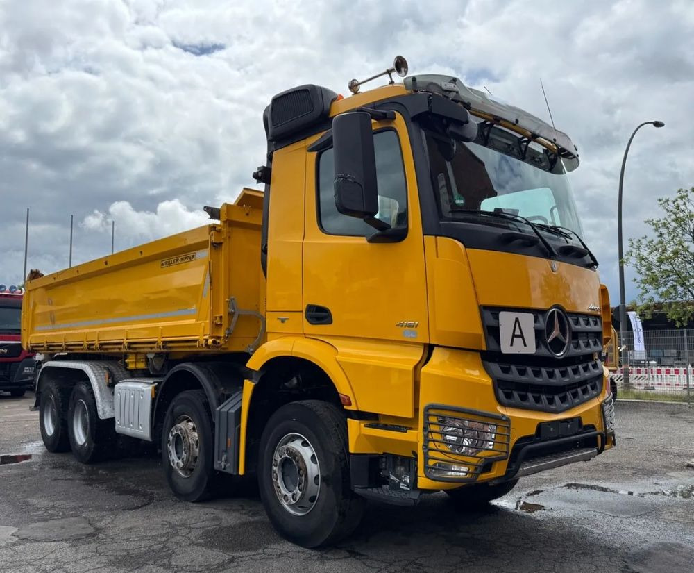 Mercedes-Benz Arocs 4151 8x4 • Retarder • Meiller Bordmatik • Euro 6c - Camion benne: photos 3 Mercedes-Benz Arocs 4151 8x4 • Retarder • Meiller Bordmatik • Euro 6c - Camion benne: photos 3