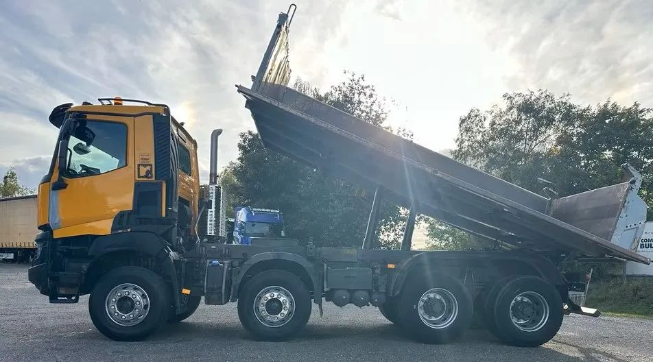 Renault K 440 8x4 • Bordmatik • Klima • Meiller • Euro 6 • 3-stronna wywrotka • 299 000 km - Camion benne: photos 3 Renault K 440 8x4 • Bordmatik • Klima • Meiller • Euro 6 • 3-stronna wywrotka • 299 000 km - Camion benne: photos 3