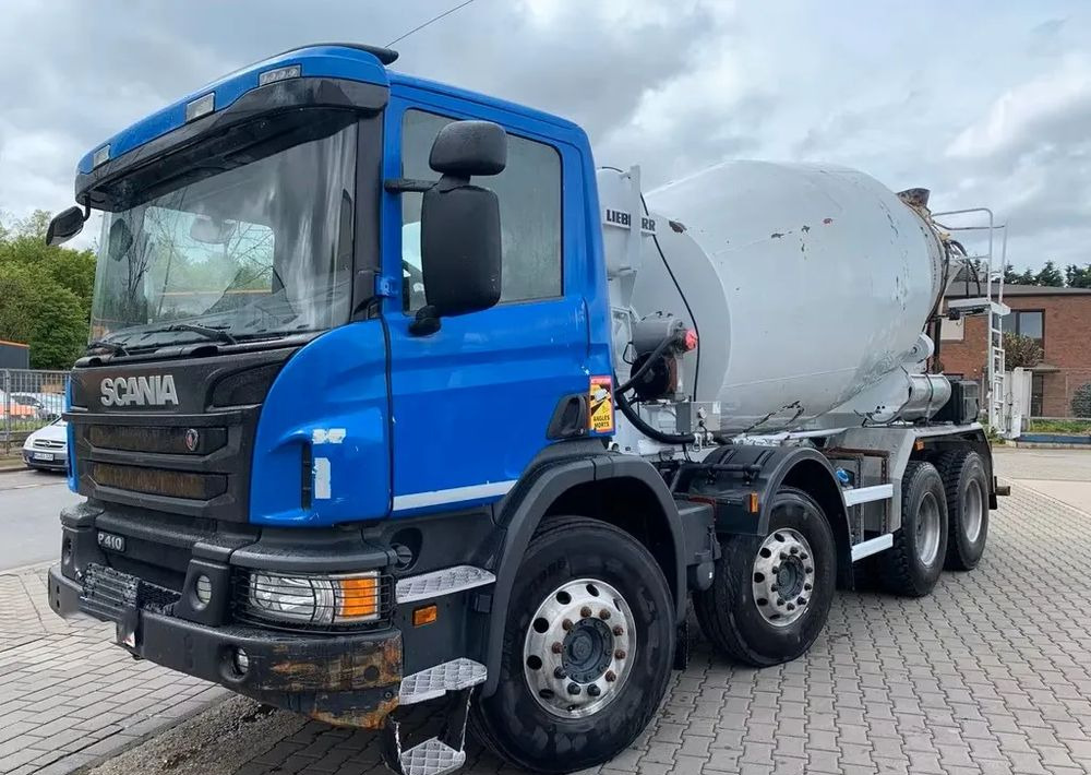 Scania P410 8x4 – Betoniarka Liebherr 9 m³/ Euro 5 / Retarder - Camion malaxeur: photos 1 Scania P410 8x4 – Betoniarka Liebherr 9 m³/ Euro 5 / Retarder - Camion malaxeur: photos 1