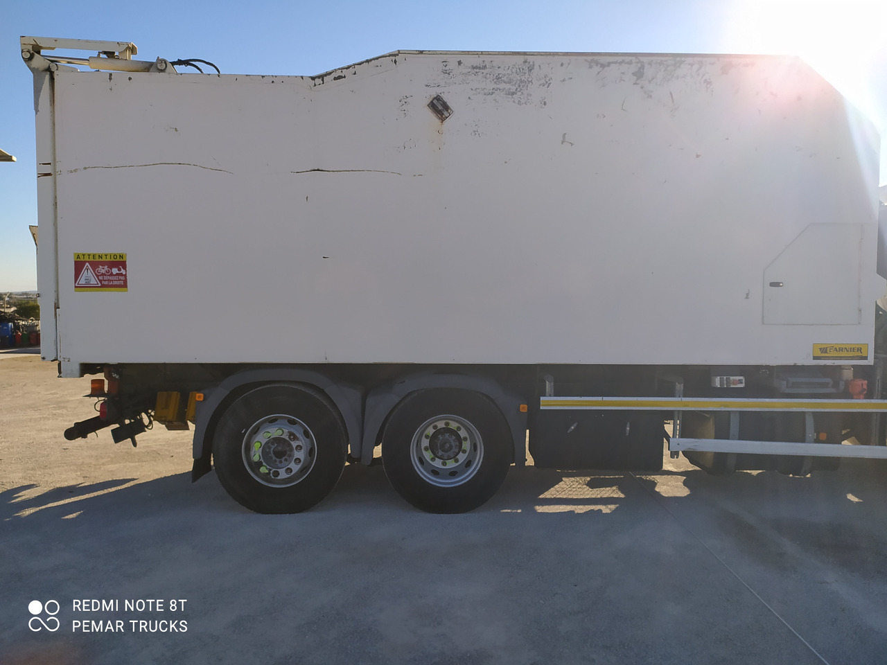Carrosserie interchangeable - camion poubelle GARNIER CONTENEDOR BASURERO COMPACTADOR: photos 15