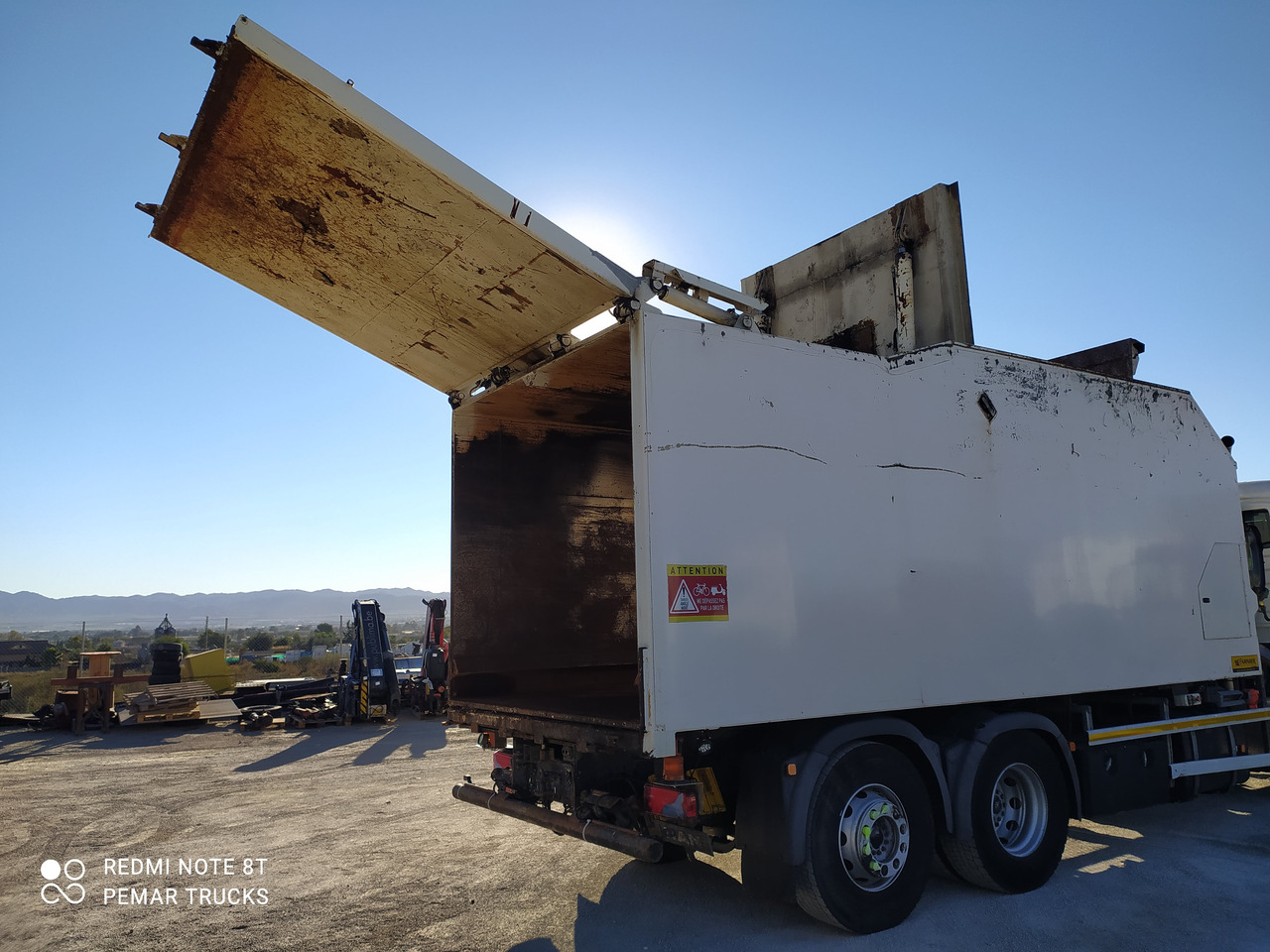 Carrosserie interchangeable - camion poubelle GARNIER CONTENEDOR BASURERO COMPACTADOR: photos 6