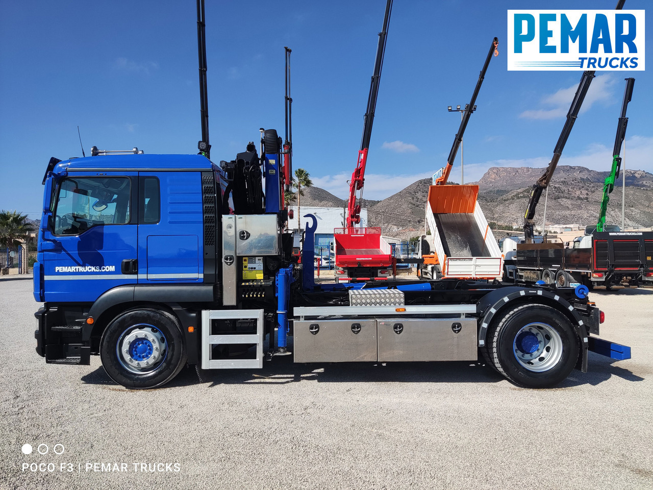 MAN TGM 18.290 GRUA MULTILIFT en crédit-bail MAN TGM 18.290 GRUA MULTILIFT: photos 9