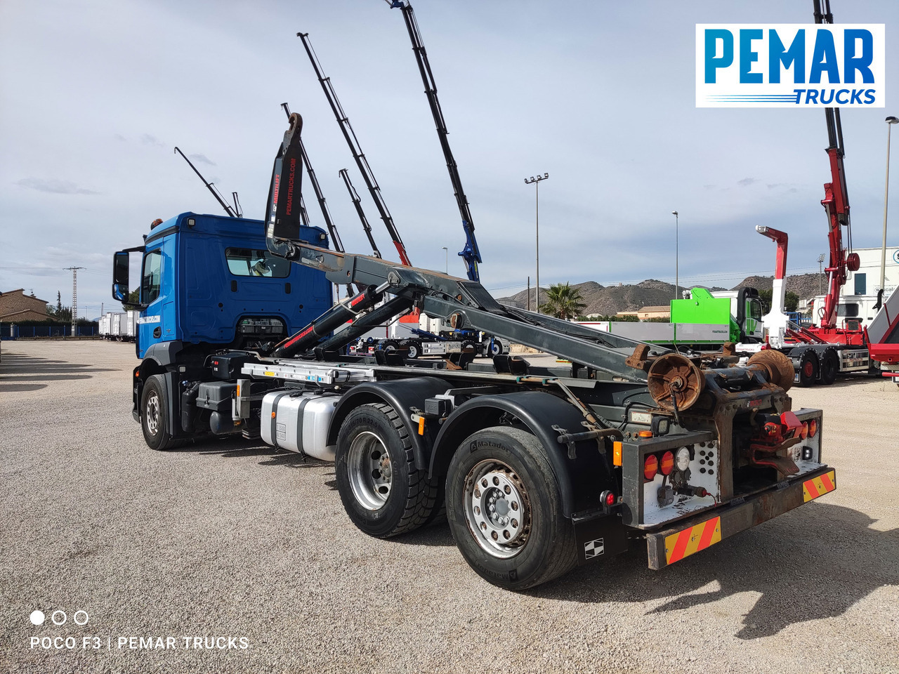 Camion porte-conteneur/ Caisse mobile MERCEDES-BENZ ANTOS 2546 6X2 MULTILIFT: photos 18