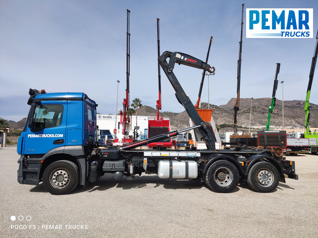 Camion porte-conteneur/ Caisse mobile MERCEDES-BENZ ANTOS 2546 6X2 MULTILIFT: photos 12