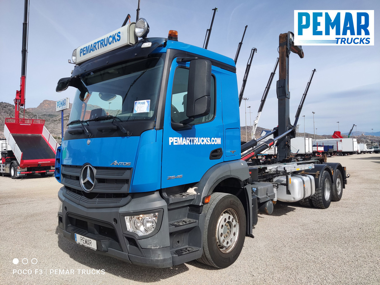 Camion porte-conteneur/ Caisse mobile MERCEDES-BENZ ANTOS 2546 6X2 MULTILIFT: photos 16