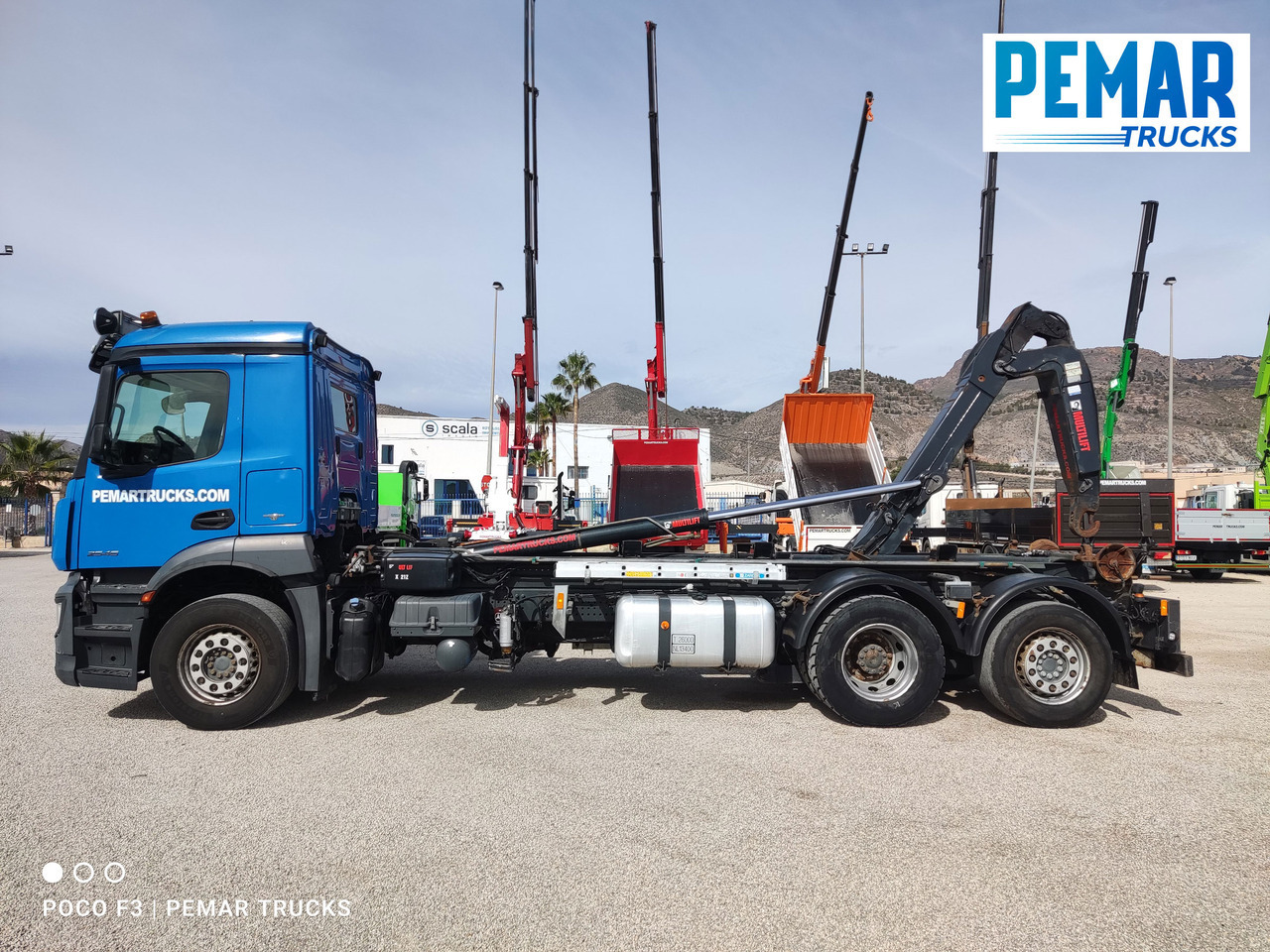 Camion porte-conteneur/ Caisse mobile MERCEDES-BENZ ANTOS 2546 6X2 MULTILIFT: photos 14