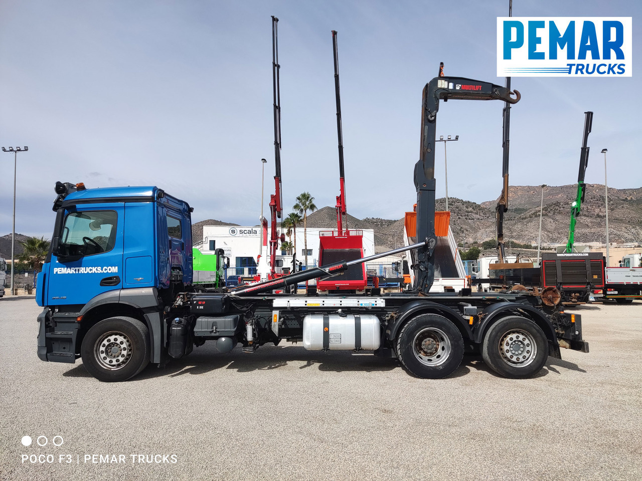 Camion porte-conteneur/ Caisse mobile MERCEDES-BENZ ANTOS 2546 6X2 MULTILIFT: photos 15