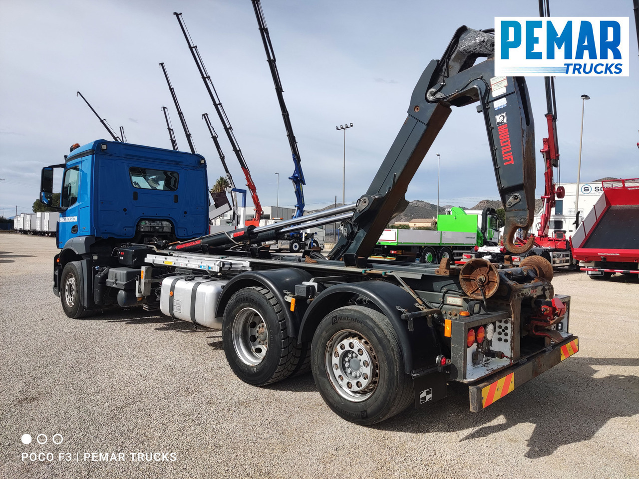 Camion porte-conteneur/ Caisse mobile MERCEDES-BENZ ANTOS 2546 6X2 MULTILIFT: photos 13