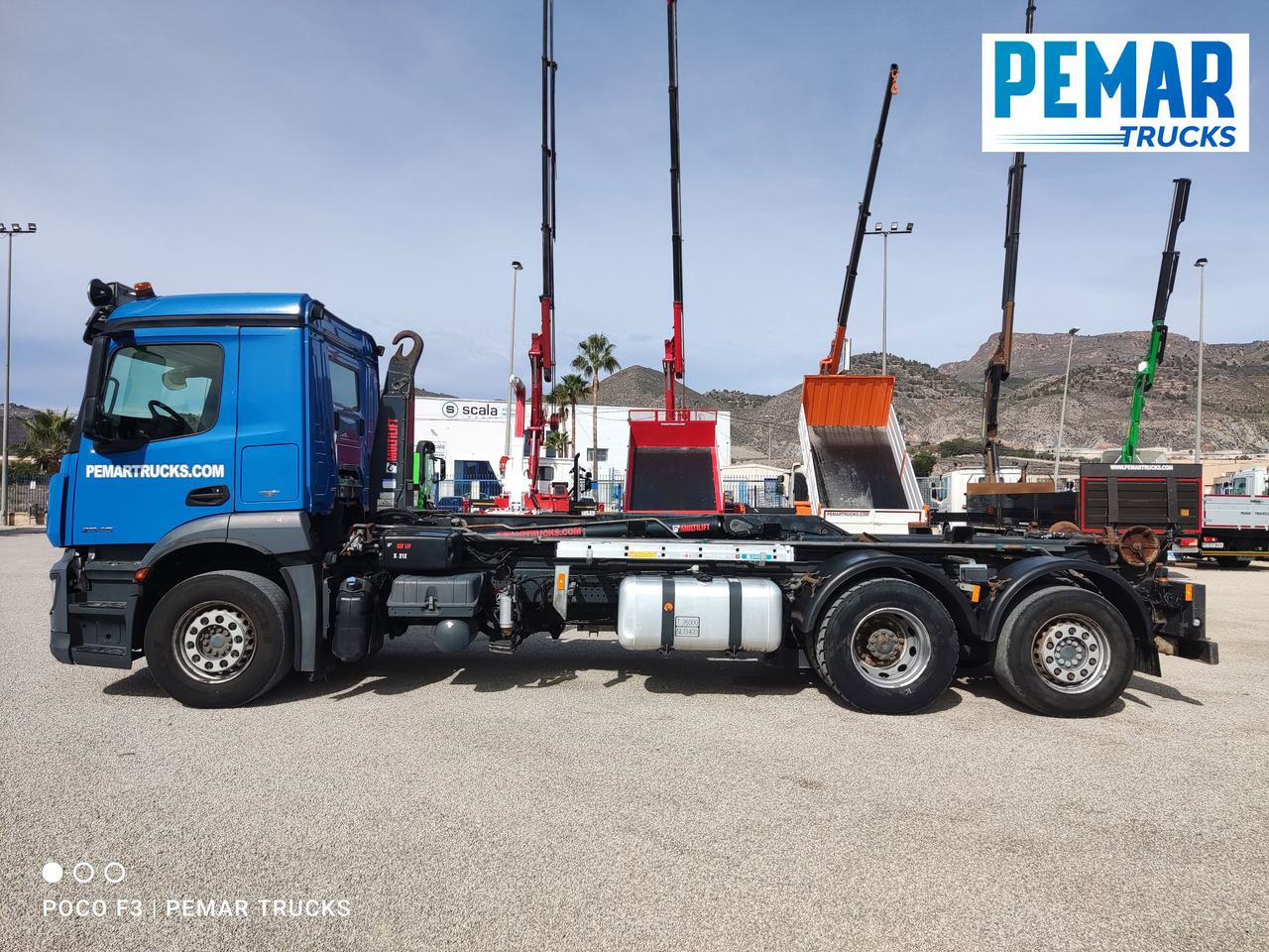 Camion porte-conteneur/ Caisse mobile MERCEDES-BENZ ANTOS 2546 6X2 MULTILIFT: photos 9