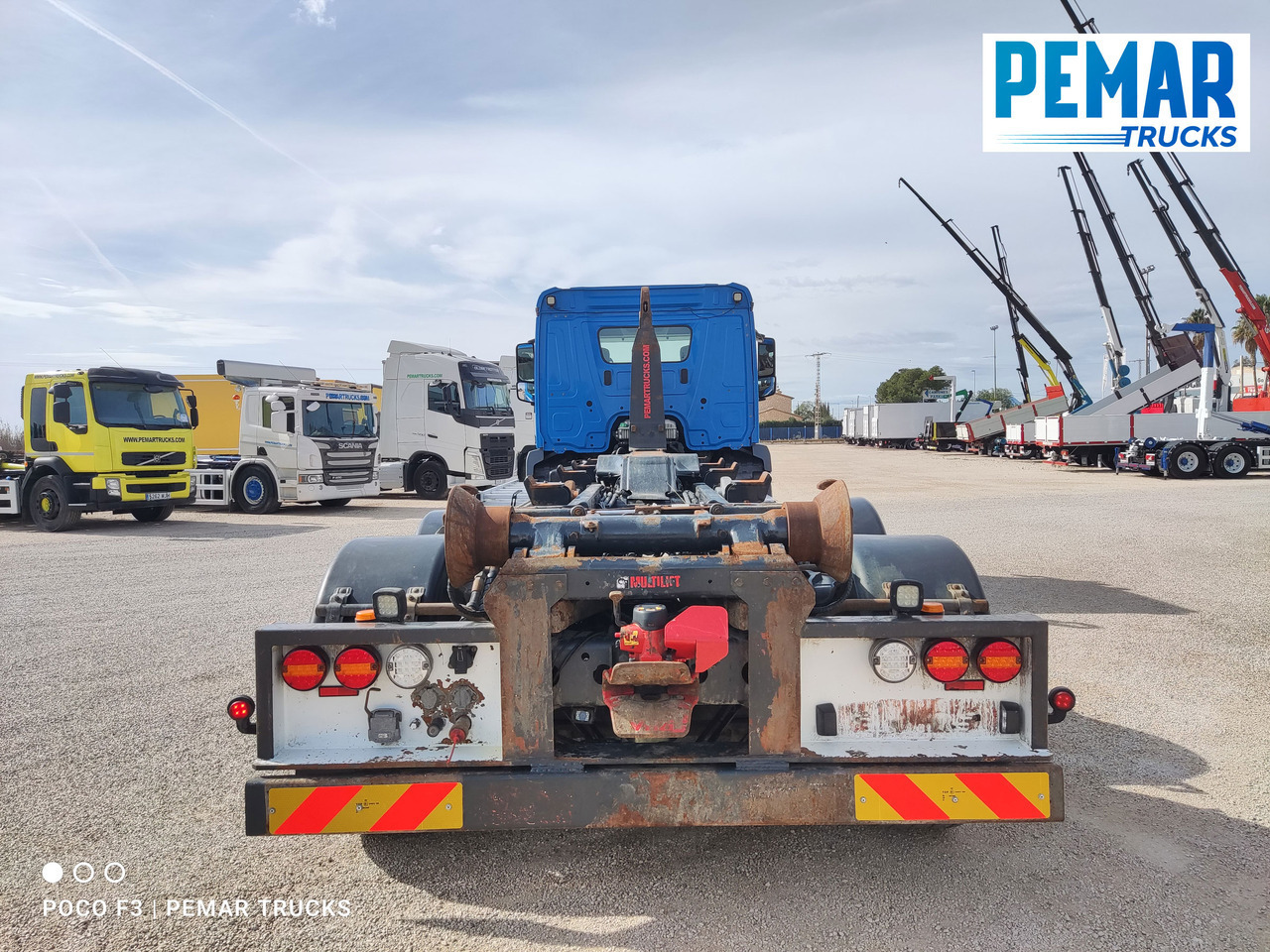Camion porte-conteneur/ Caisse mobile MERCEDES-BENZ ANTOS 2546 6X2 MULTILIFT: photos 7