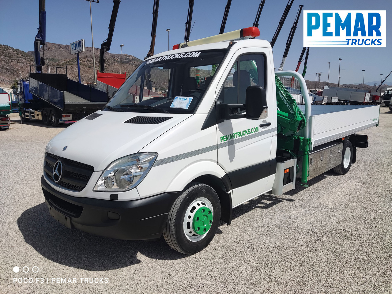 MERCEDES-BENZ SPRINTER 515 CDI GRUA CAJA FIJA 150 CV en crédit-bail MERCEDES-BENZ SPRINTER 515 CDI GRUA CAJA FIJA 150 CV: photos 9