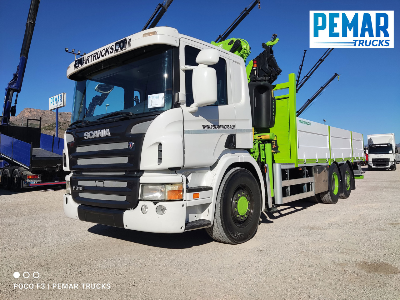 SCANIA P 310 6X2 GRUA CAJA FIJA FASSI F 210 - Camion grue: photos 2 SCANIA P 310 6X2 GRUA CAJA FIJA FASSI F 210 - Camion grue: photos 2