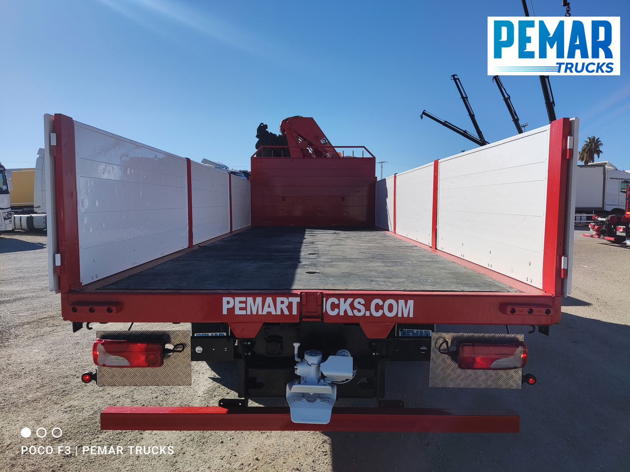 Camion grue SCANIA P 400 6X2 GRUA CAJA FIJA: photos 24