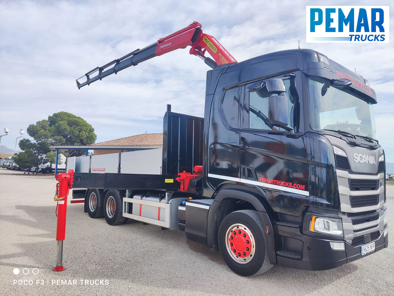 SCANIA R 500 6X2 GRUA CAJA FIJA - Camion grue: photos 3 SCANIA R 500 6X2 GRUA CAJA FIJA - Camion grue: photos 3