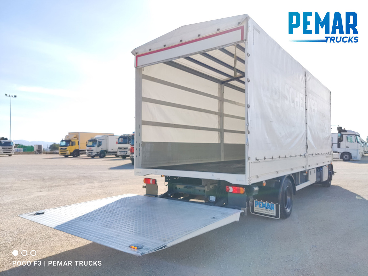 Camion à rideaux coulissants VOLVO FL 250 SEMITAUTLINER 16T: photos 10 Camion à rideaux coulissants VOLVO FL 250 SEMITAUTLINER 16T: photos 10