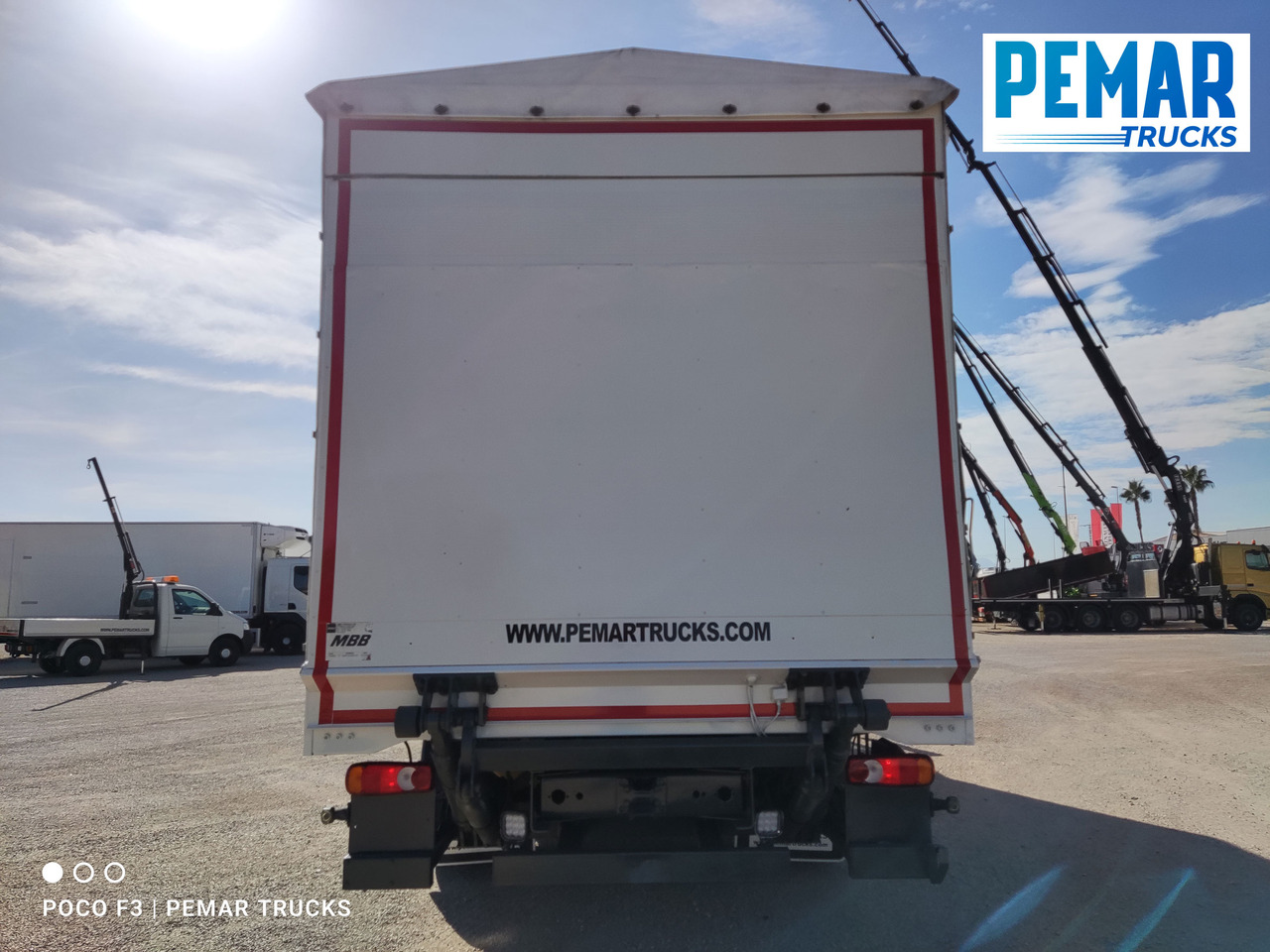 Camion à rideaux coulissants VOLVO FL 250 SEMITAUTLINER 16T: photos 6 Camion à rideaux coulissants VOLVO FL 250 SEMITAUTLINER 16T: photos 6